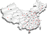 全国体验馆分布图